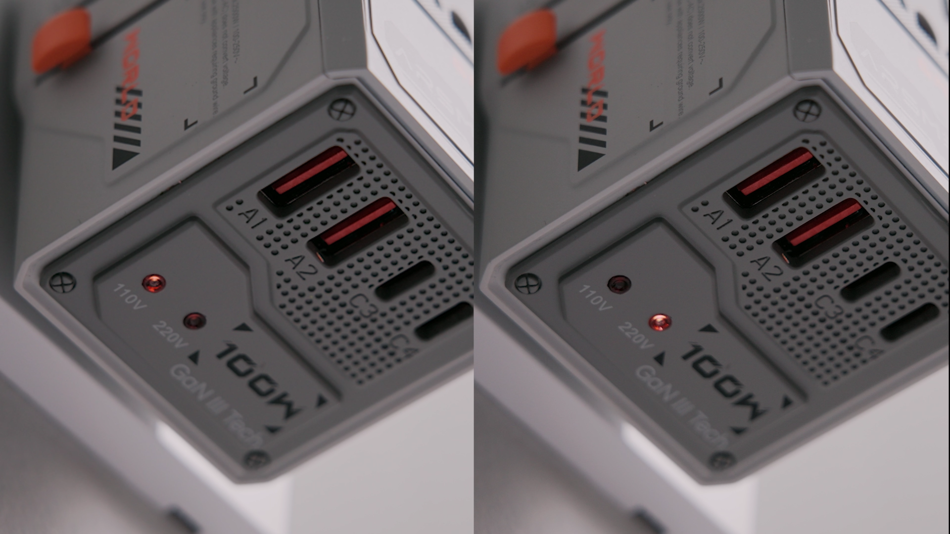 ARSMEL VisaGo 100W Travel Adapter with Built-in Voltage Display